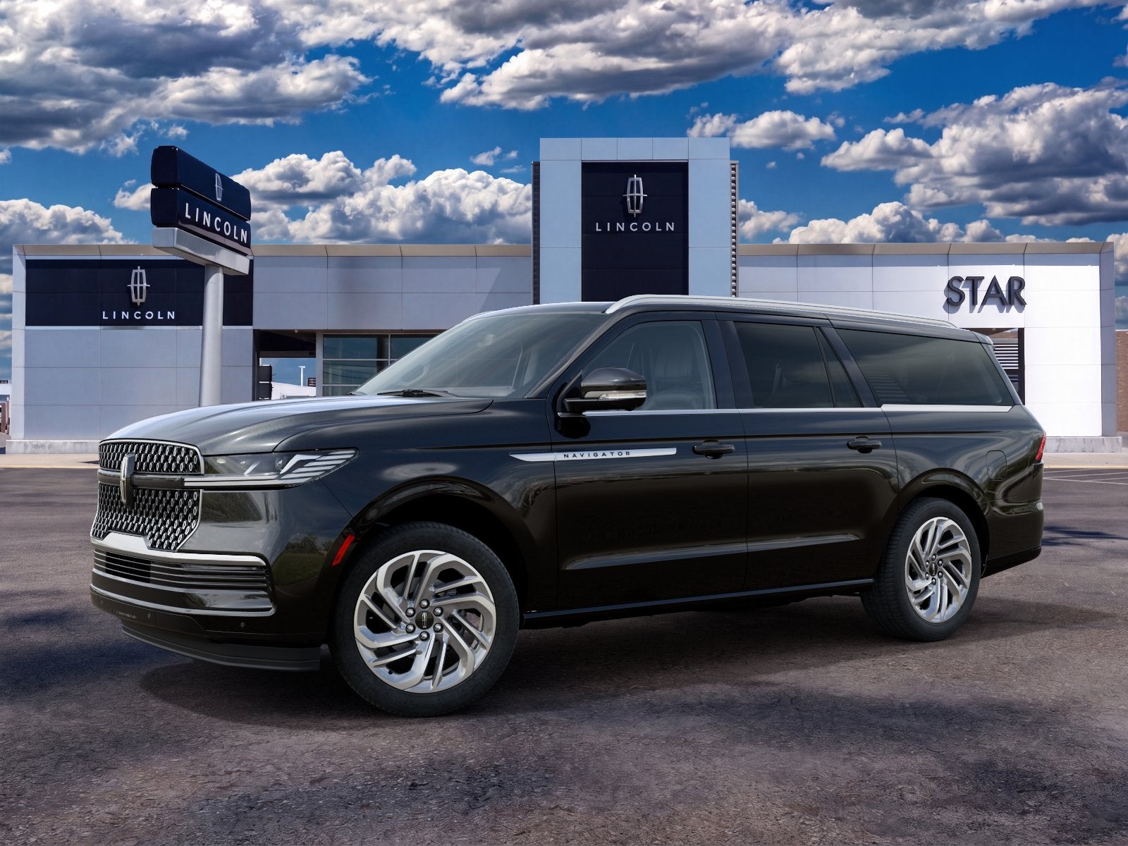 Infinite Black Metallic Clearcoat 2027 Lincoln Navigator SUV / Crossover 4X2 Automatic