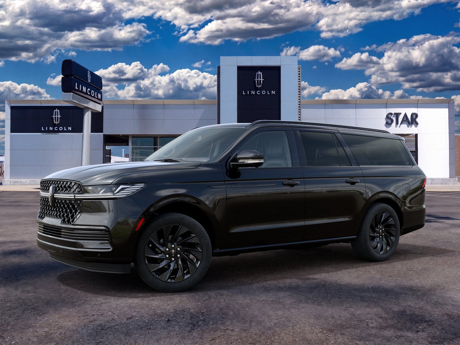 Infinite Black Metallic Clearcoat 2027 Lincoln Navigator SUV / Crossover 4X2 Automatic