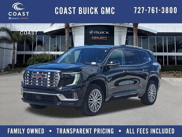 Black (Ebony Twilight Metallic) 2026 GMC Acadia SUV / Crossover Four-Wheel Drive Automatic