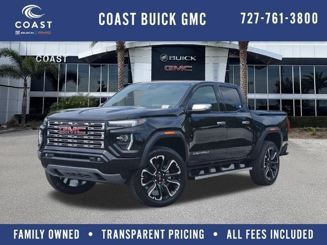Onyx Black 2026 GMC Canyon Pickup Truck Four-Wheel Drive Automatic