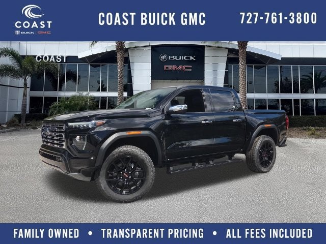 Onyx Black 2026 GMC Canyon Pickup Truck Four-Wheel Drive Automatic