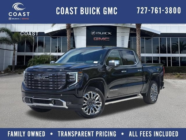 Onyx Black 2026 GMC Sierra 1500 Pickup Truck Four-Wheel Drive Automatic