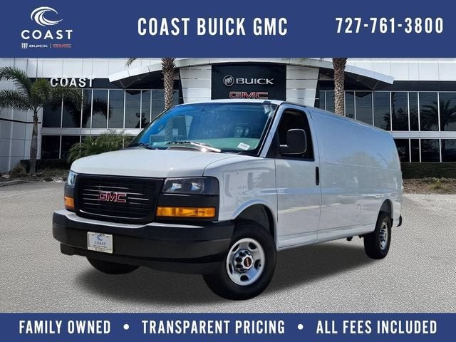 Summit White 2026 GMC Savana Cargo Van Rear-Wheel Drive Automatic