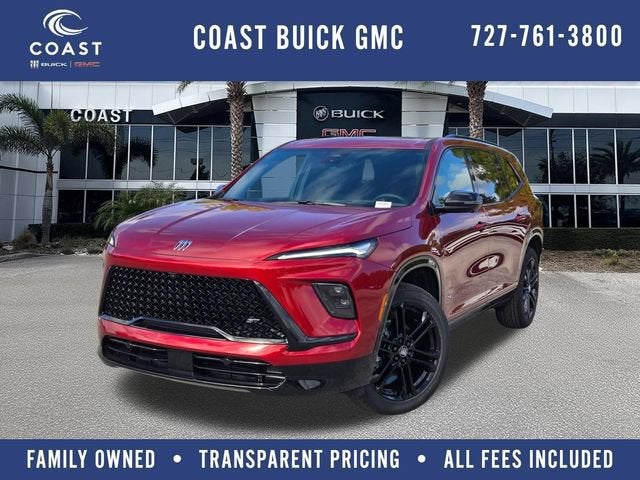 Cherry Red Tintcoat 2026 Buick Enclave SUV / Crossover Front-Wheel Drive Automatic
