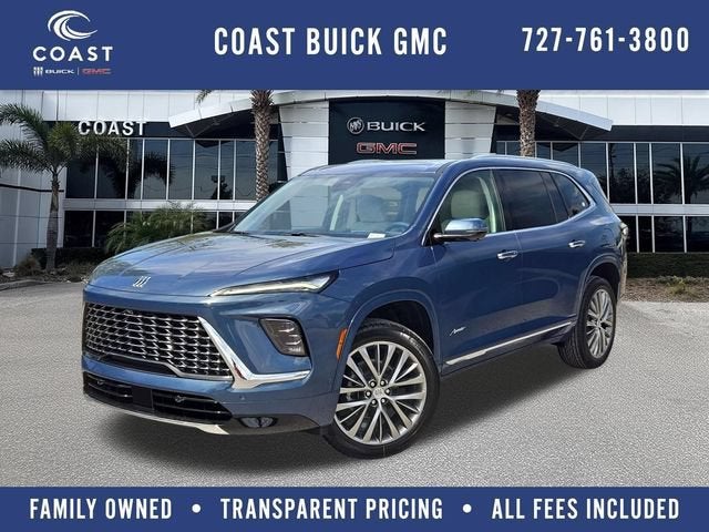 Ocean Blue Metallic 2026 Buick Enclave SUV / Crossover Front-Wheel Drive Automatic