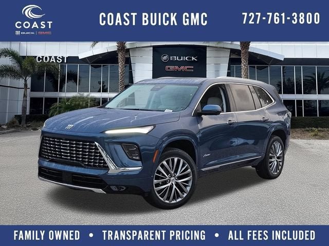 Ocean Blue Metallic 2026 Buick Enclave SUV / Crossover Front-Wheel Drive Automatic