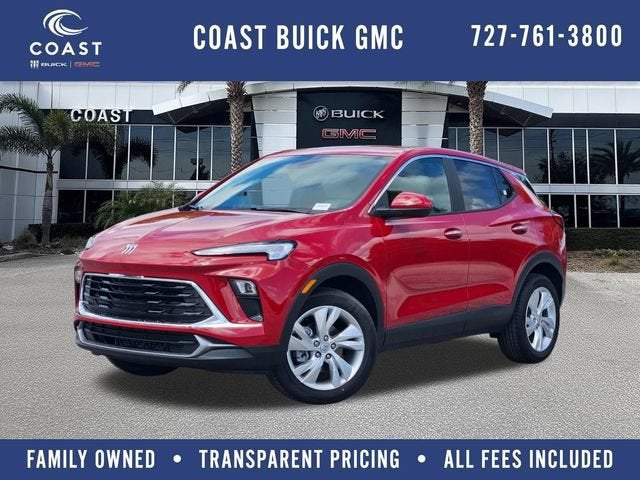 Brilliant Red 2026 Buick Encore GX SUV / Crossover Front-Wheel Drive Automatic
