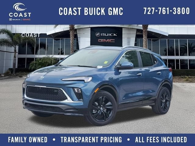 Ocean Blue Metallic 2026 Buick Encore GX SUV / Crossover Front-Wheel Drive Automatic