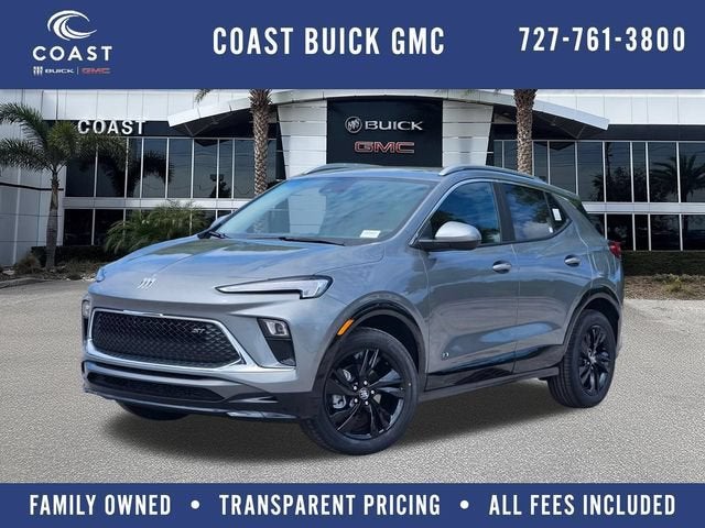 Moonstone Gray Metallic 2026 Buick Encore GX SUV / Crossover Front-Wheel Drive Automatic