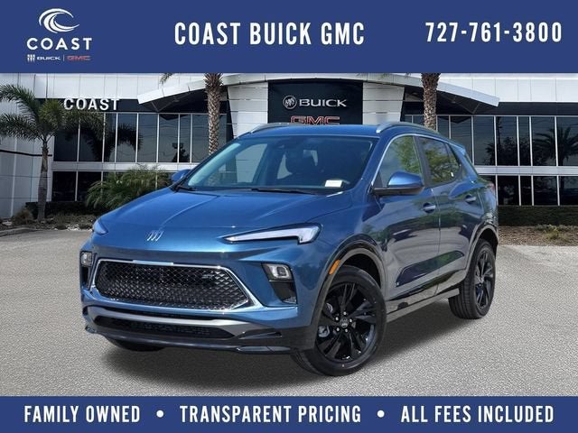 Ocean Blue Metallic 2026 Buick Encore GX SUV / Crossover Front-Wheel Drive Automatic
