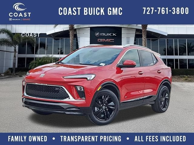Brilliant Red 2026 Buick Encore GX SUV / Crossover Front-Wheel Drive Automatic