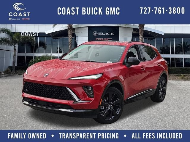 Brilliant Red 2026 Buick Envision SUV / Crossover All-Wheel Drive Automatic