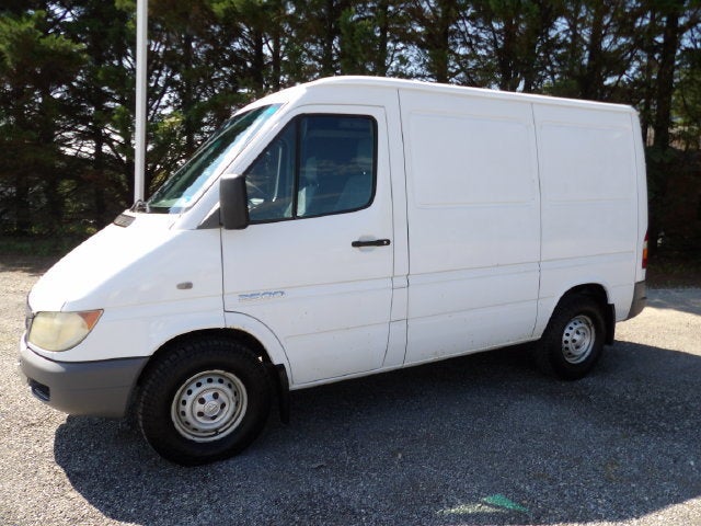 Arctic White 2004 Dodge Sprinter Cargo Van Rear-Wheel Drive 5-Speed Automatic