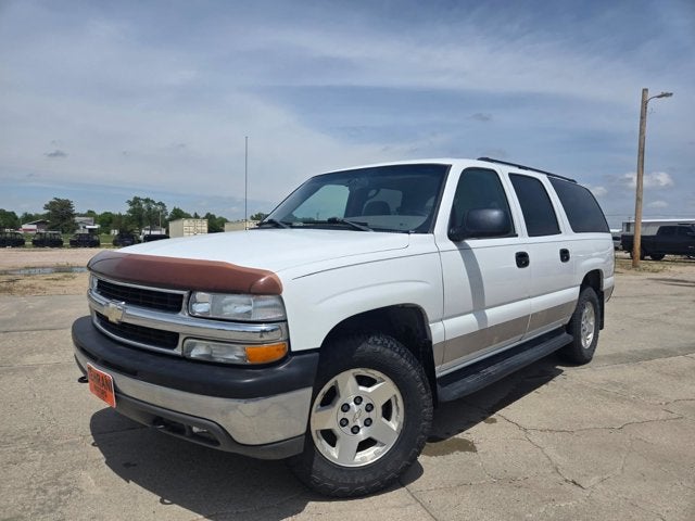 Summit White 2004 Chevrolet Suburban 1500 LS 4WD SUV / Crossover Four-Wheel Drive Automatic