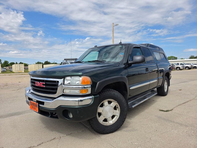 Polo Green Metallic 2004 GMC Sierra 1500 Pickup Truck Four-Wheel Drive Automatic