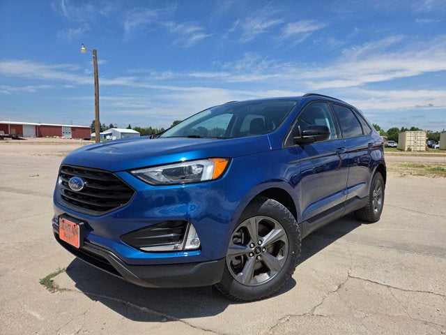 Blue 2023 Ford Edge SUV / Crossover All-Wheel Drive Automatic