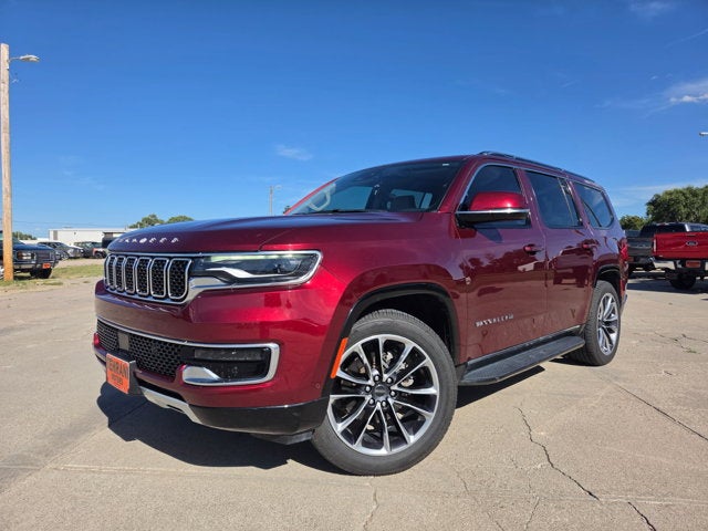 Velvet Red Pearlcoat 2022 Jeep Wagoneer SUV / Crossover Four-Wheel Drive Automatic