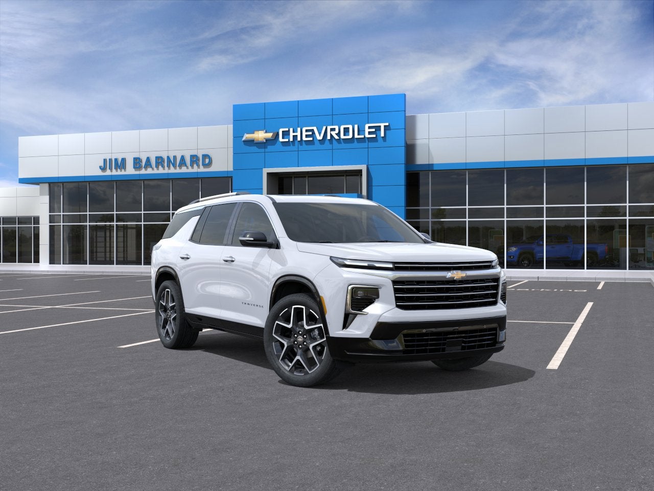 Polar White Tricoat 2026 Chevrolet Traverse High Country AWD SUV / Crossover Four-Wheel Drive Automatic