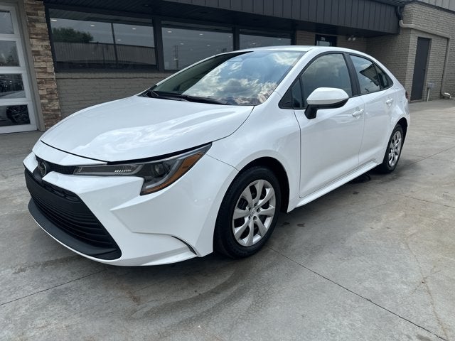 Ice Cap 2025 Toyota Corolla Sedan Front-Wheel Drive Continuously Variable Transmission