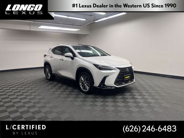 Eminent White Pearl 2025 Lexus NX Hybrid SUV / Crossover All-Wheel Drive Continuously Variable Transmission