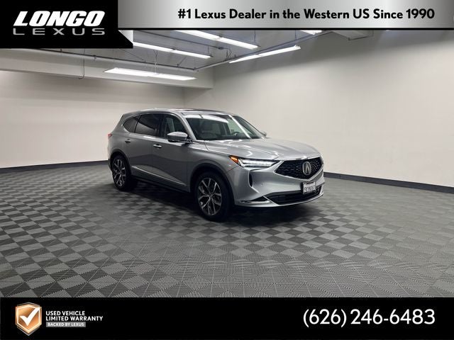 Lunar Silver Metallic 2023 Acura MDX SUV / Crossover Front-Wheel Drive Automatic
