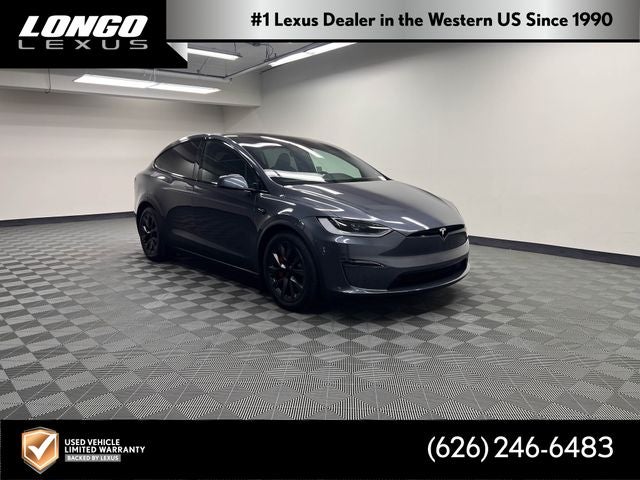 Stealth Gray 2023 Tesla Model X SUV / Crossover All-Wheel Drive 1-Speed Automatic