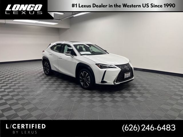 Eminent White Pearl 2025 Lexus UX Hybrid SUV / Crossover Front-Wheel Drive Continuously Variable Transmission
