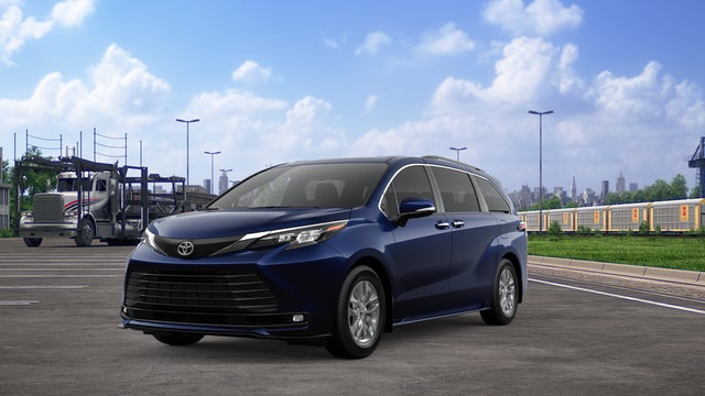 Blueprint 2026 Toyota Sienna Minivan All-Wheel Drive Continuously Variable Transmission