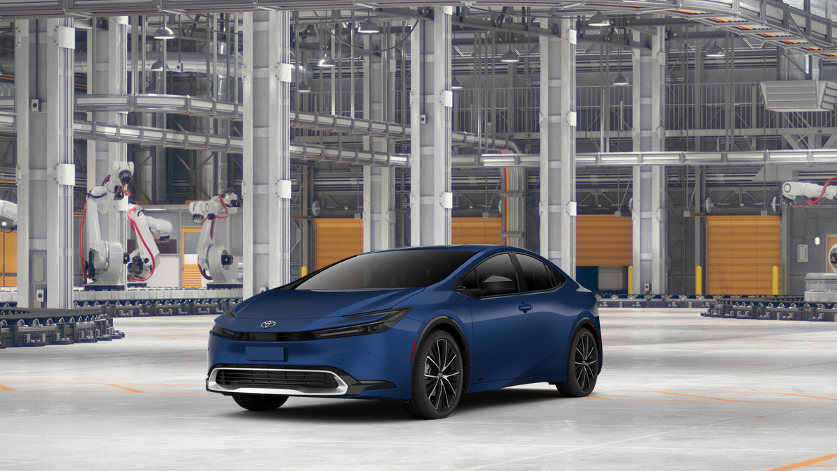 Reservoir Blue 2027 Toyota Prius Hatchback All-Wheel Drive Continuously Variable Transmission