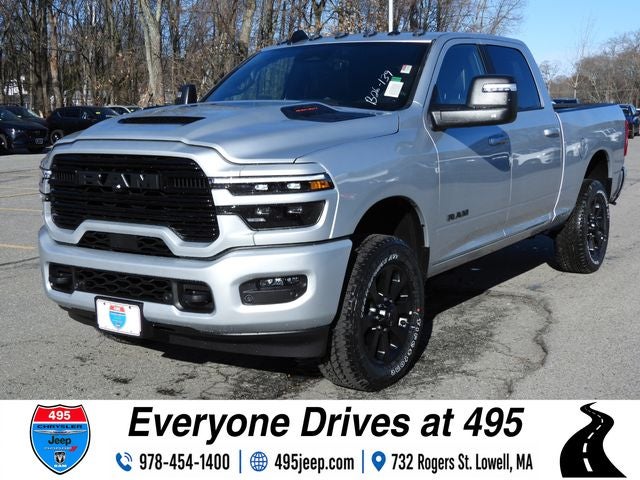 Silver-Zynith Exterior Paint 2026 RAM 2500 Pickup Truck Four-Wheel Drive 8-Speed Automatic
