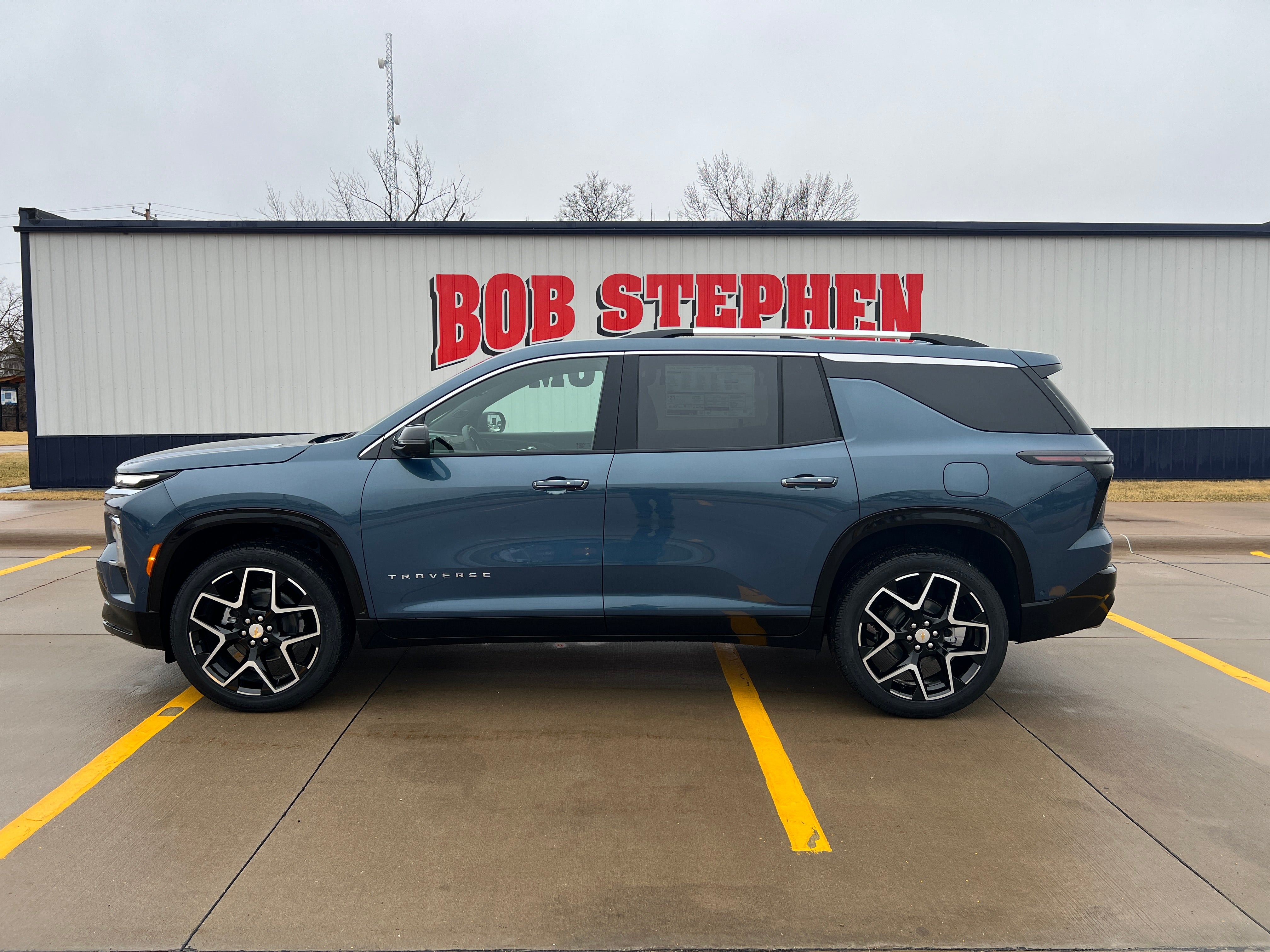 Lakeshore Blue Metallic 2026 Chevrolet Traverse High Country AWD SUV / Crossover Four-Wheel Drive Automatic