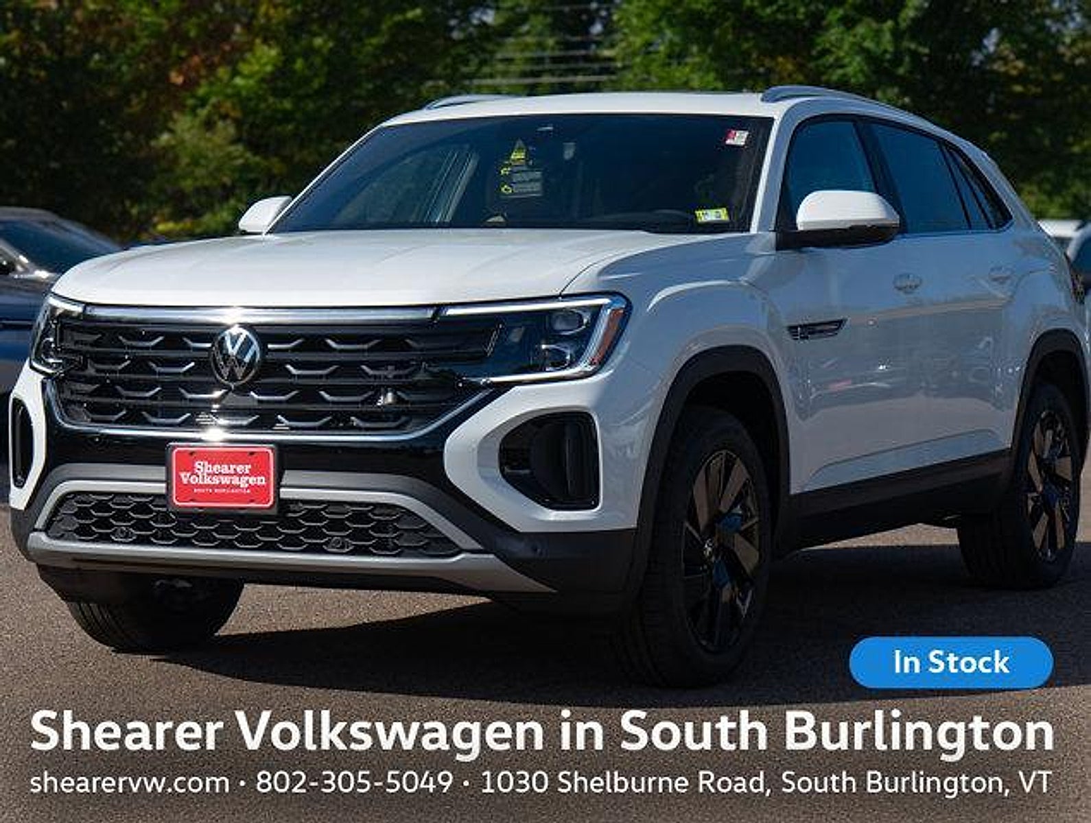 Opal White Pearl 2026 Volkswagen Atlas Cross Sport SUV / Crossover All-Wheel Drive Automatic