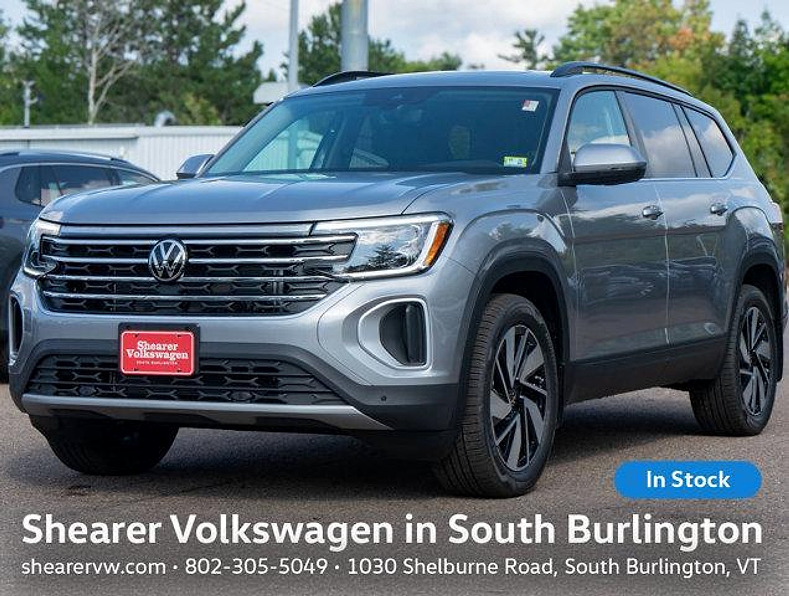 Silver Mist Metallic 2026 Volkswagen Atlas SUV / Crossover All-Wheel Drive Automatic
