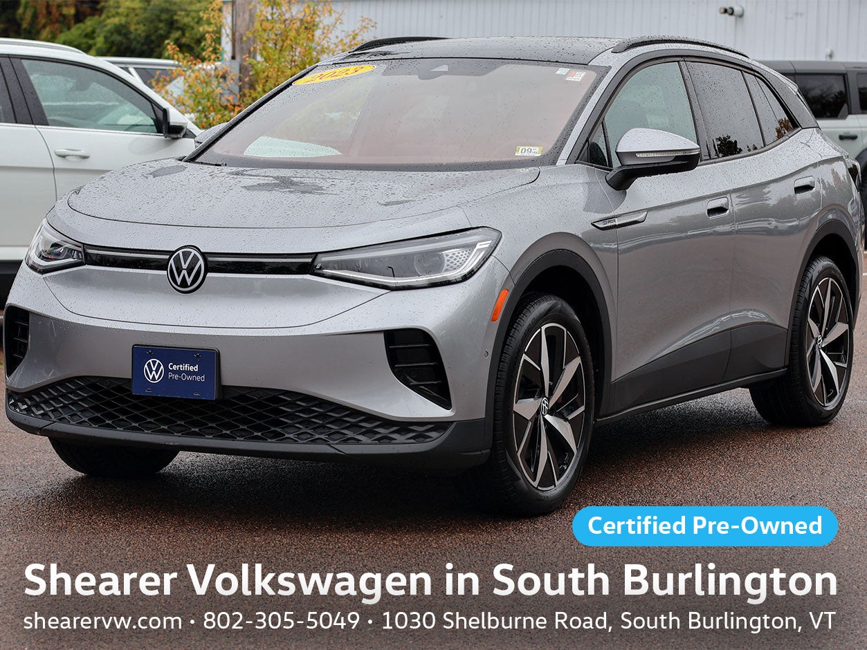 Silver Mist Metallic 2023 Volkswagen ID.4 SUV / Crossover All-Wheel Drive Automatic
