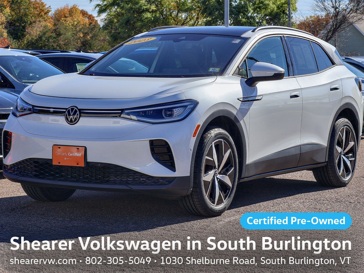 Opal White Pearl 2023 Volkswagen ID.4 SUV / Crossover All-Wheel Drive Automatic