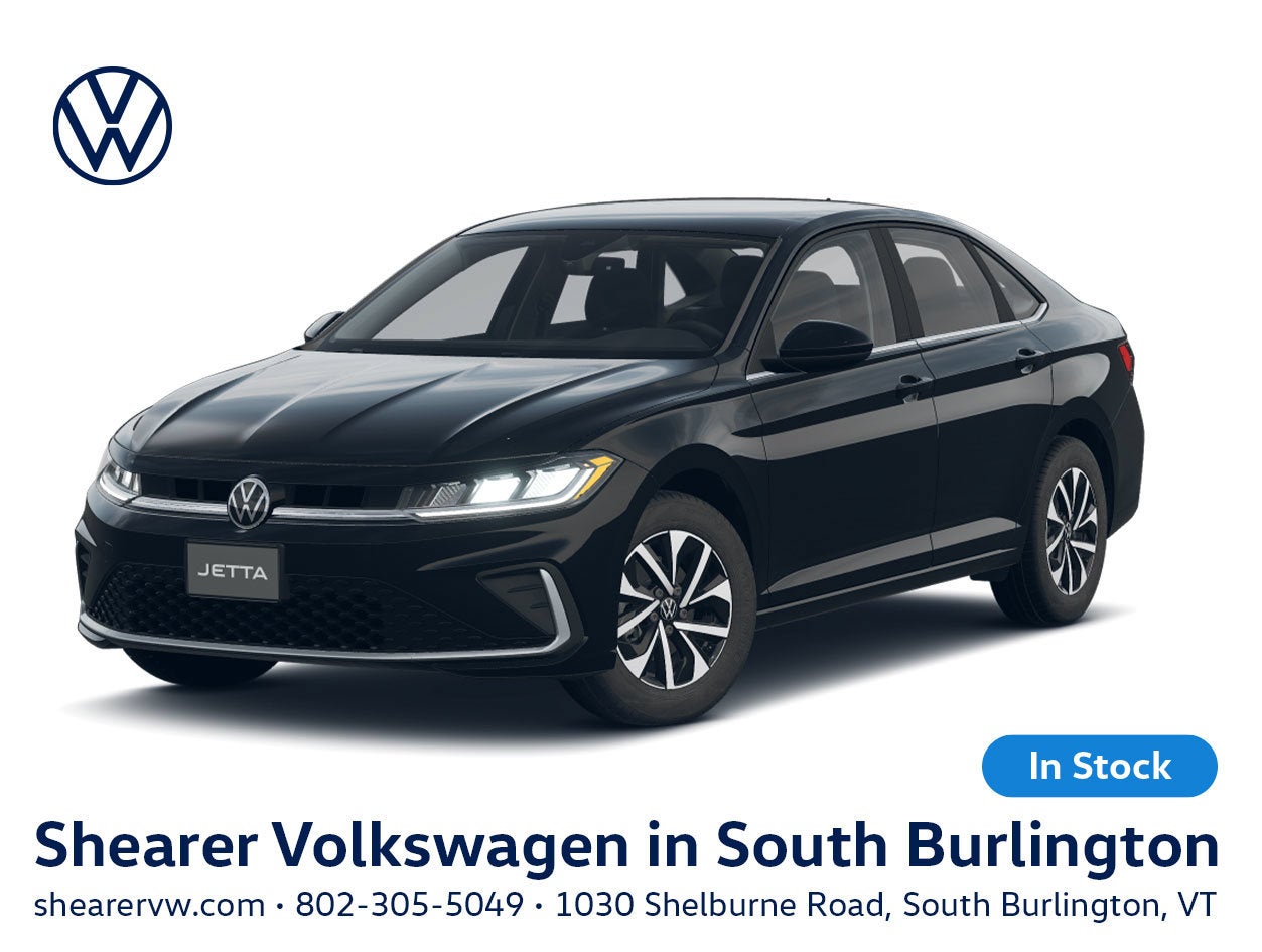 Deep Black Pearl 2026 Volkswagen Jetta Sedan Front-Wheel Drive Automatic