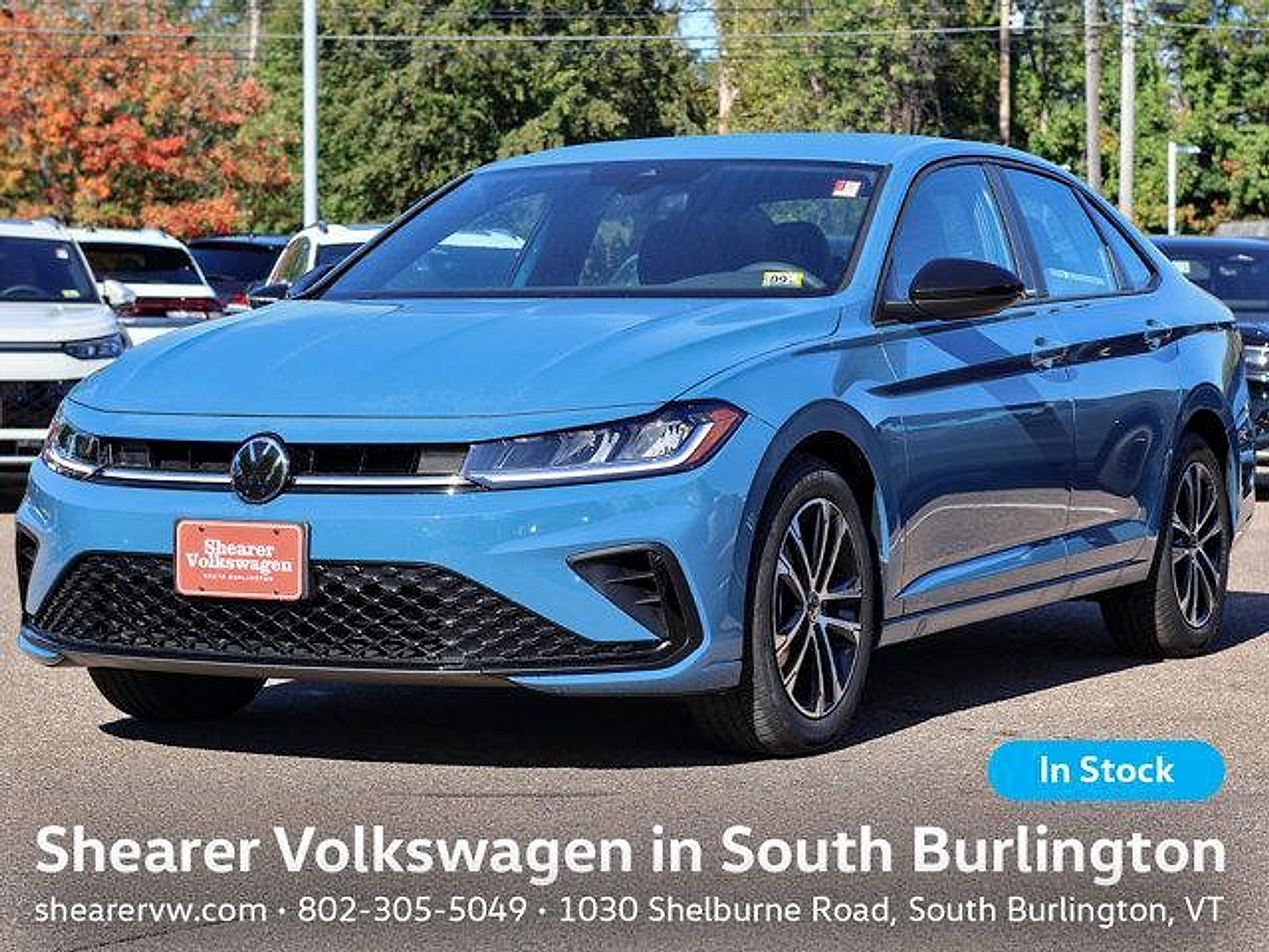 Monterey Blue Pearl 2027 Volkswagen Jetta Sedan Front-Wheel Drive Automatic