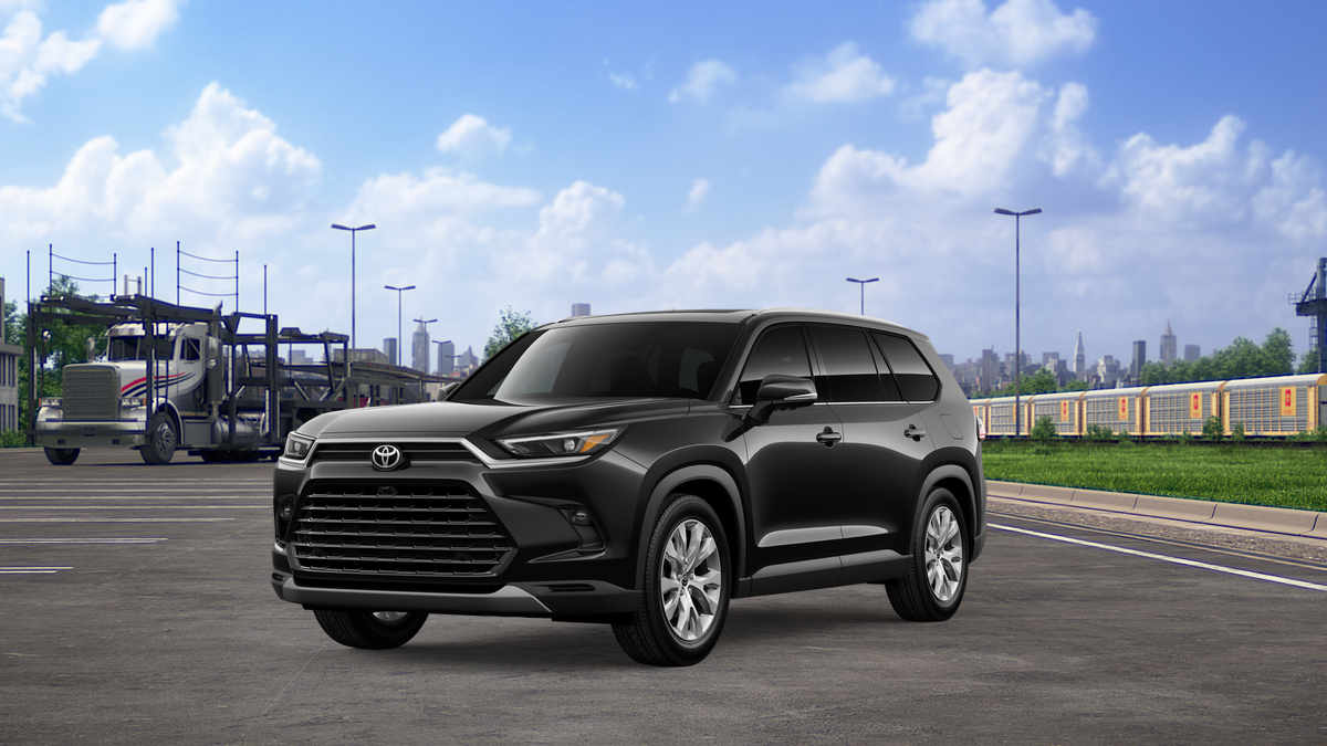 Midnight Black Metallic 2026 Toyota Grand Highlander Hybrid SUV / Crossover All-Wheel Drive Continuously Variable Transmission