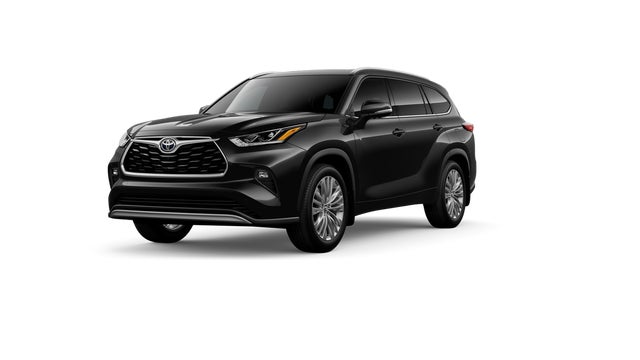 Midnight Black Metallic 2026 Toyota Highlander Platinum AWD SUV / Crossover All-Wheel Drive 8-Speed Dual Clutch