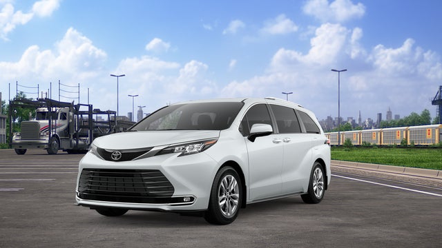 White (Wind Chill Pearl) 2026 Toyota Sienna Minivan All-Wheel Drive Continuously Variable Transmission