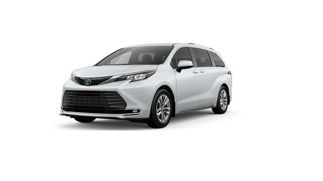 White (Wind Chill Pearl) 2026 Toyota Sienna Minivan All-Wheel Drive Continuously Variable Transmission