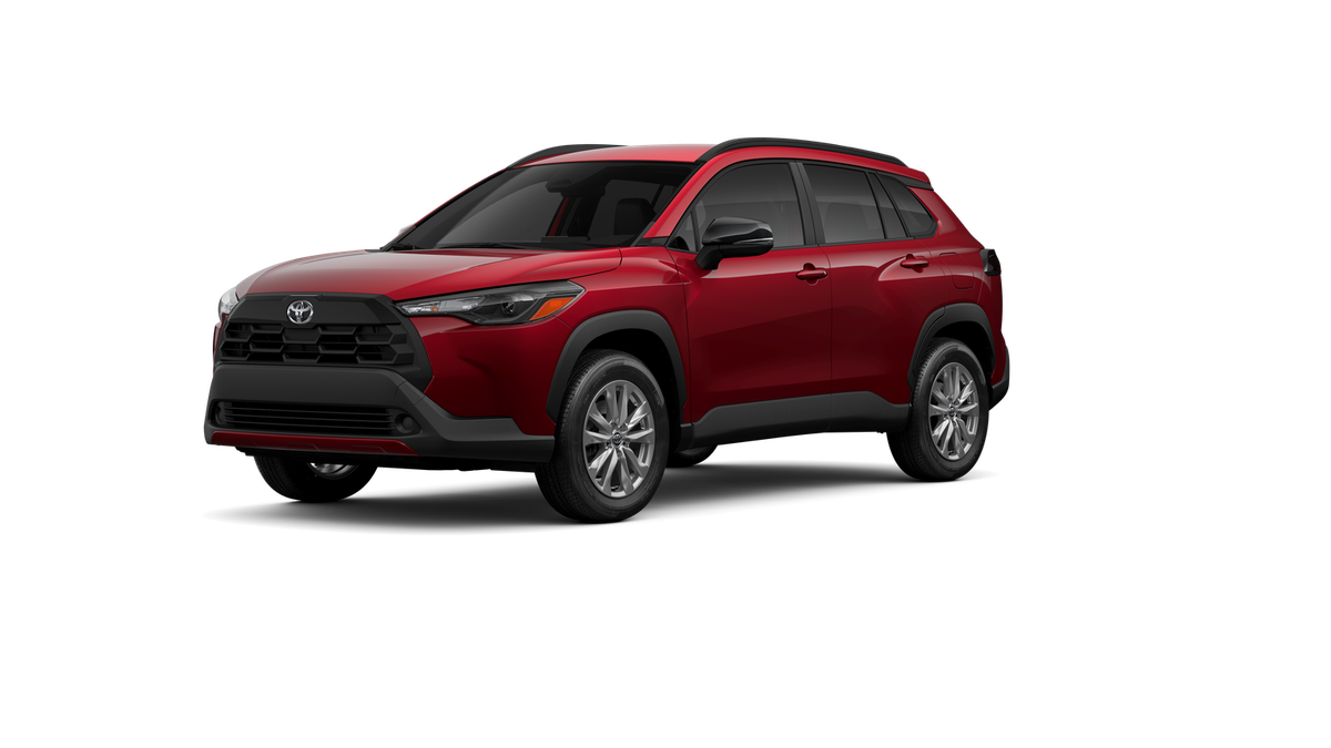 Soul Red Crystal 2026 Toyota Corolla Cross LE AWD SUV / Crossover All-Wheel Drive Continuously Variable Transmission