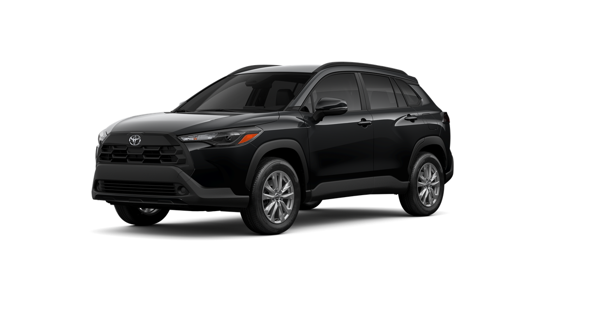 Jet Black 2026 Toyota Corolla Cross SUV / Crossover All-Wheel Drive Continuously Variable Transmission