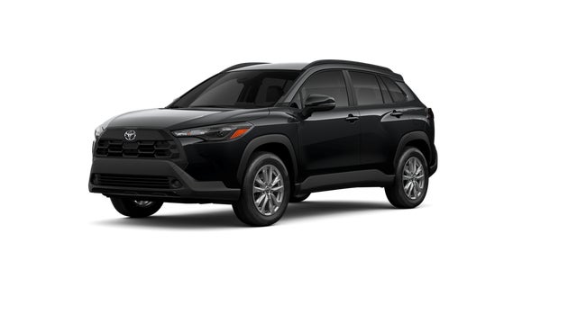 Jet Black 2026 Toyota Corolla Cross SUV / Crossover All-Wheel Drive Continuously Variable Transmission