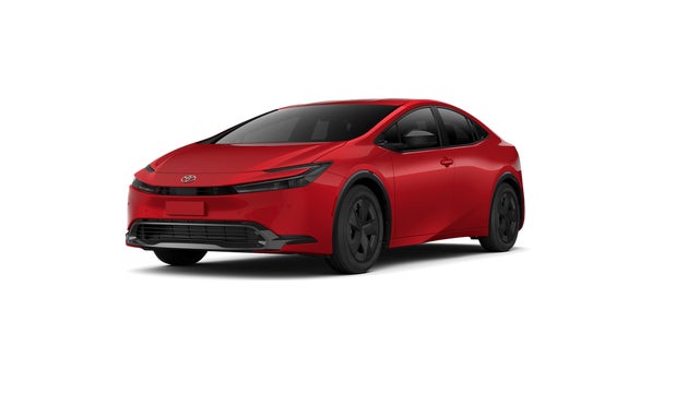 Supersonic Red 2027 Toyota Prius Hatchback Front-Wheel Drive Continuously Variable Transmission