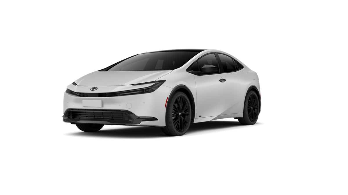White (Wind Chill Pearl) 2027 Toyota Prius Hatchback All-Wheel Drive Continuously Variable Transmission