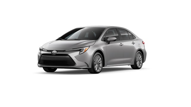 Classic Silver Metallic 2026 Toyota Corolla Hybrid LE FWD Sedan Front-Wheel Drive Continuously Variable Transmission