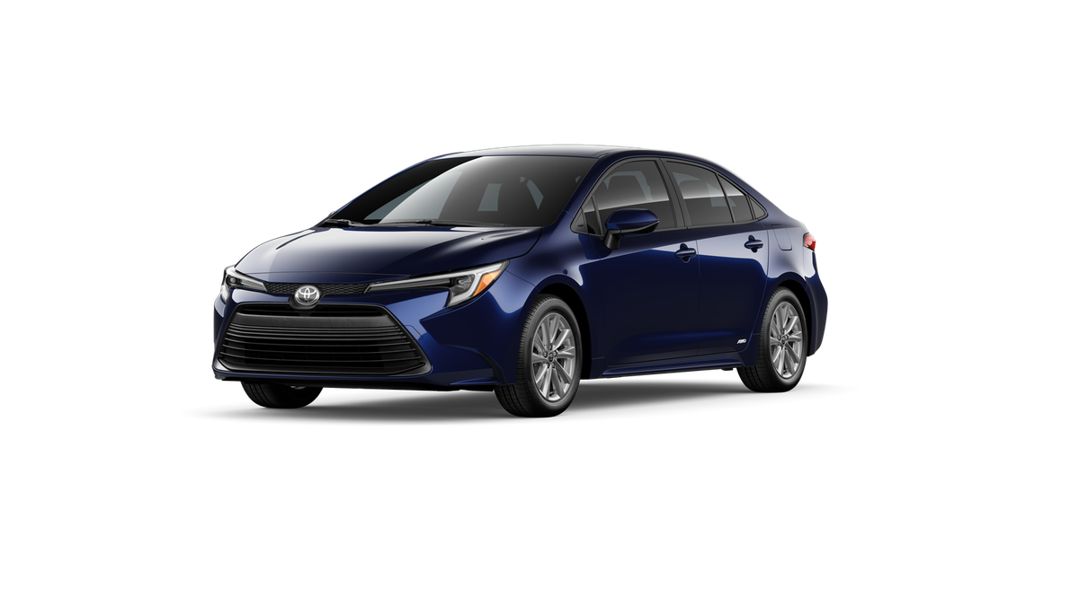 Blueprint 2026 Toyota Corolla Hybrid Sedan All-Wheel Drive Continuously Variable Transmission