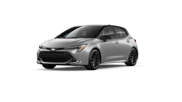 Classic Silver Metallic With Midnight Black Metall 2026 Toyota Corolla Hatchback Hatchback Front-Wheel Drive Continuously Variable Transmission