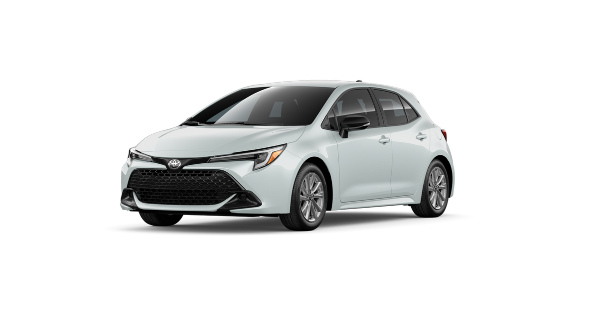 White (Wind Chill Pearl) 2026 Toyota Corolla Hatchback Hatchback Front-Wheel Drive Continuously Variable Transmission